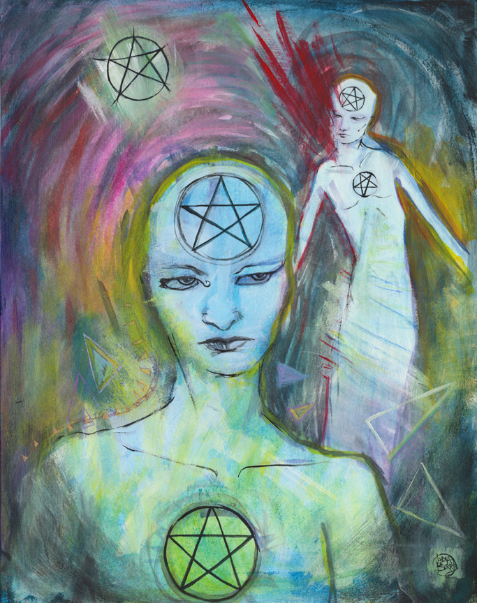 5 of Pentacles - for HIVE GALLERY