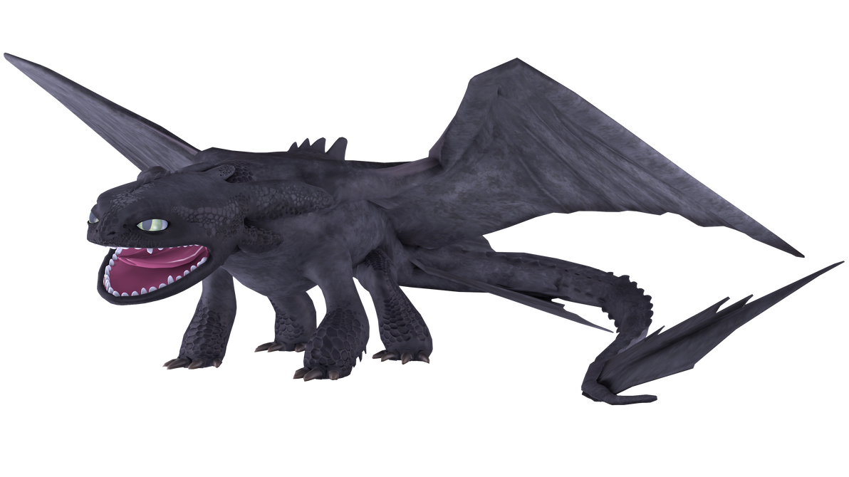 (SFM HTTYD) Toothless Render ( Ver 2) by HiccElsa1954 on DeviantArt