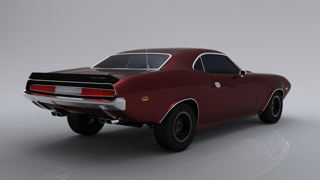 Muscle Car Rendering Muscle Car v2, new render by mcarthur17 on DeviantArt