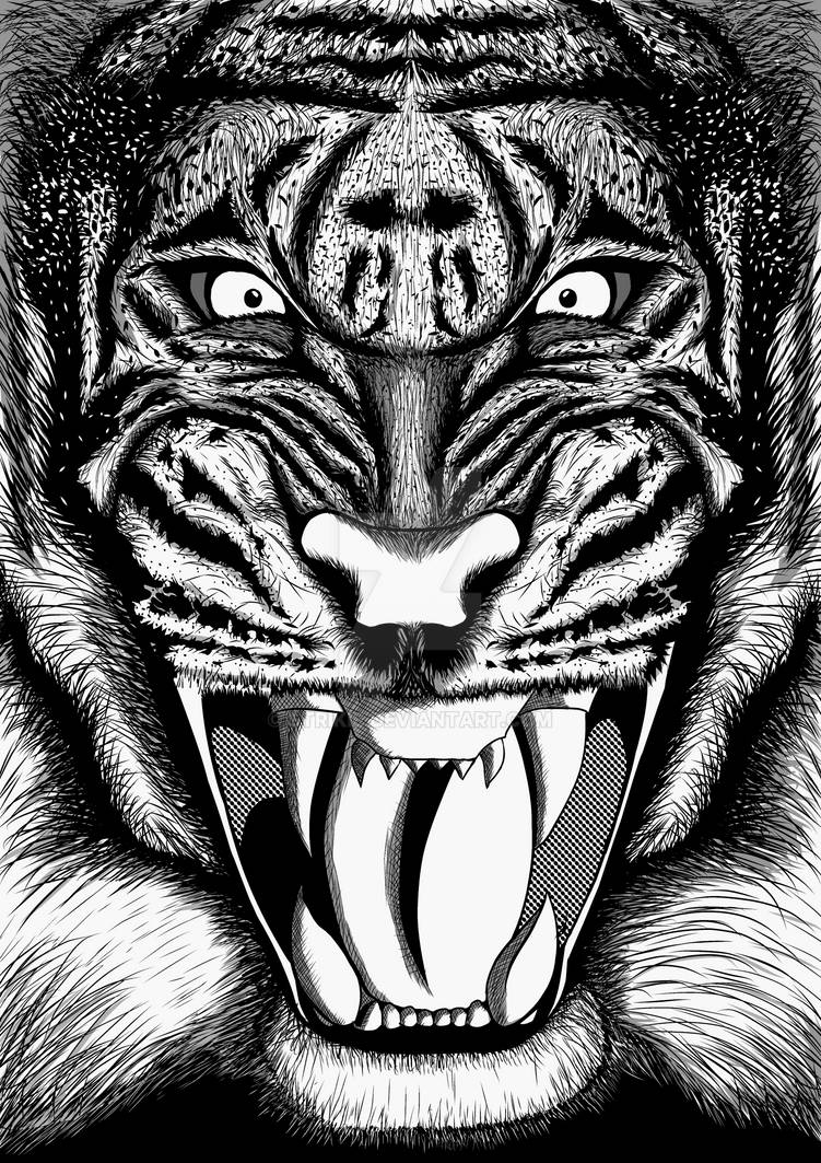 Ragging Tiger Raging Tiger by Strikie on DeviantArt