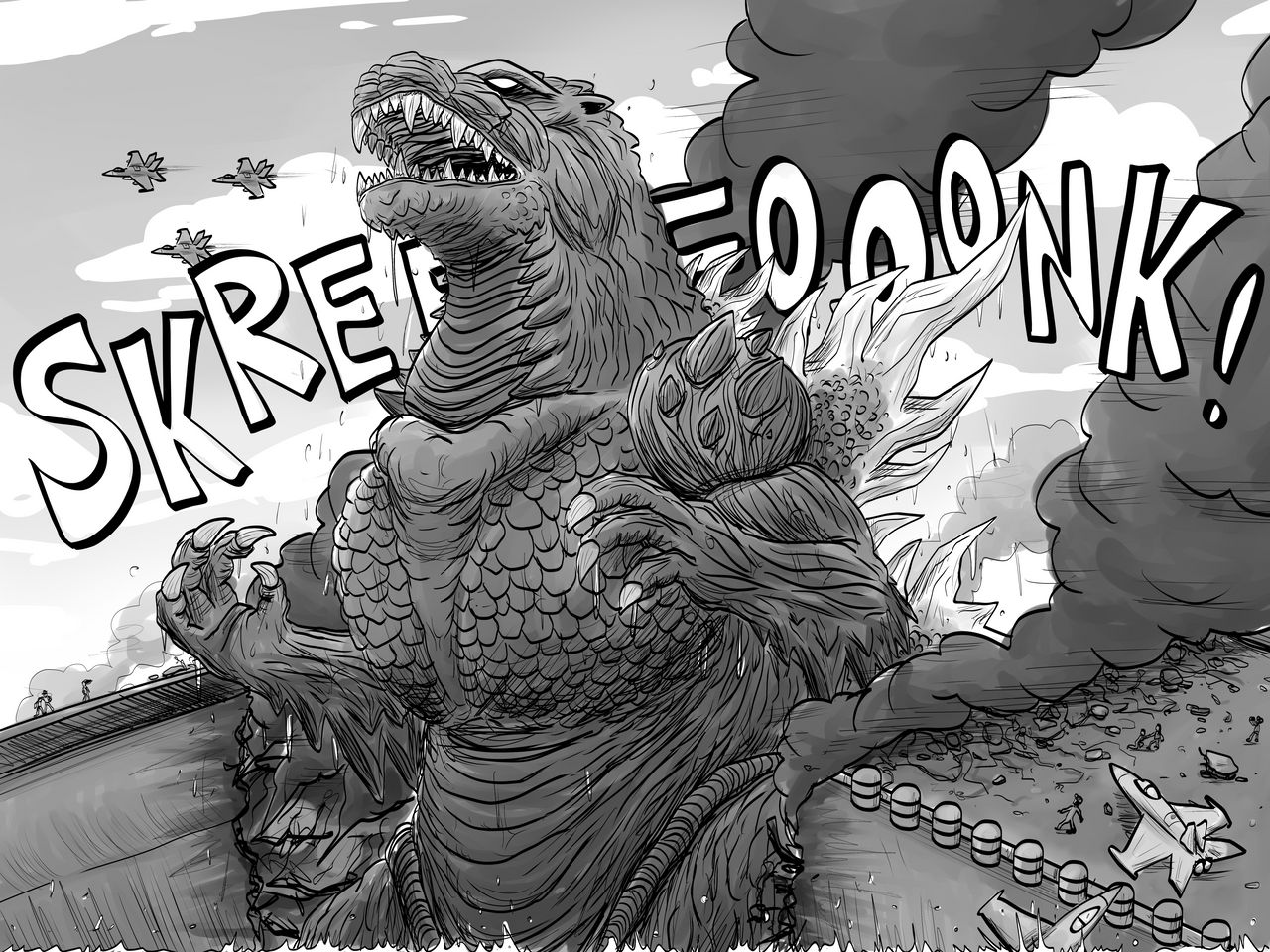GODZILLA KAIJU EMPIRE Chapter 1, Pages 1920 by Zetroczilla on DeviantArt