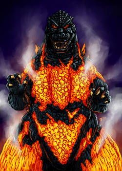 Burning Godzilla 1995