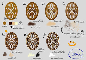 Gold Colouring Tutorial