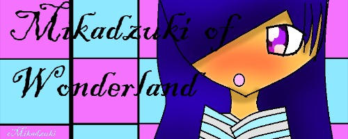Mikadzuki of Wonderland Banner