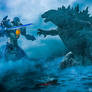 Godzilla vs Gipsy Avenger Ocean Fight (UPDATED)