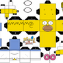 Homer Simpsons cubeecraft