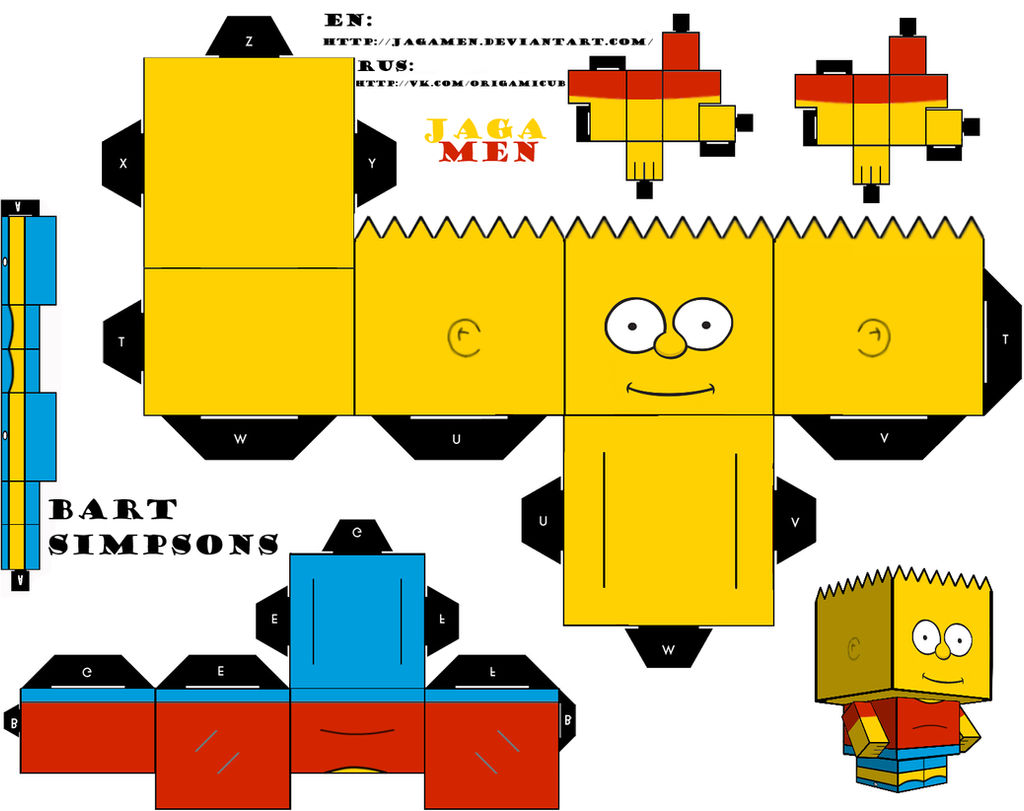 Bart Simpsons Cubeecrat
