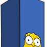 Marge Simpsons Cubeecraft 3D - model