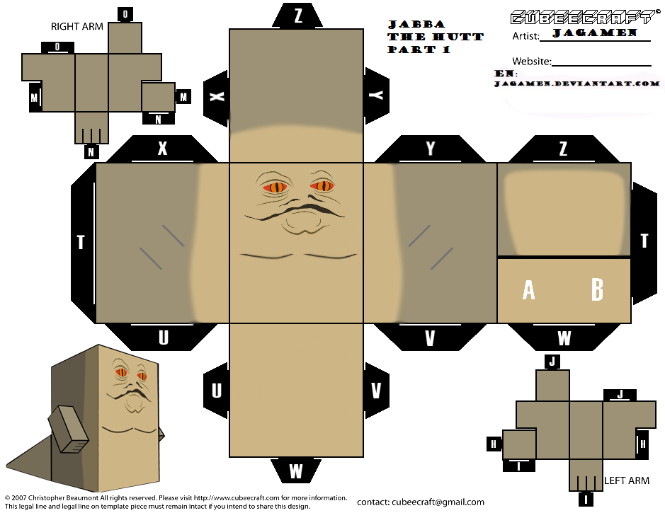 Jabba The Hatt Part 1 Cubeecraft