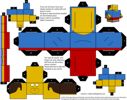 comic Book Guy cubeecraft