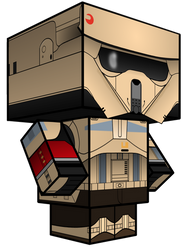 Stormtrooper: Rogue One Cubeecraft