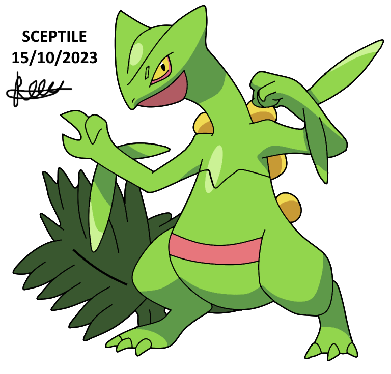 Sceptile By Titanic19111912 On DeviantArt sceptile-by-titanic19111912-on-deviantart