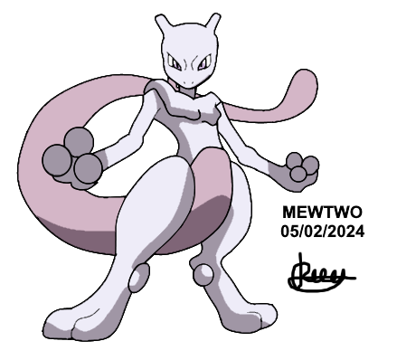 Mewtwo Graphics Mewtwo by titanic19111912 on DeviantArt