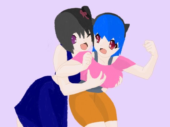 Sachi and Shinobu-grope base