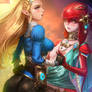 Zelda,Mipha(BOTW ver)