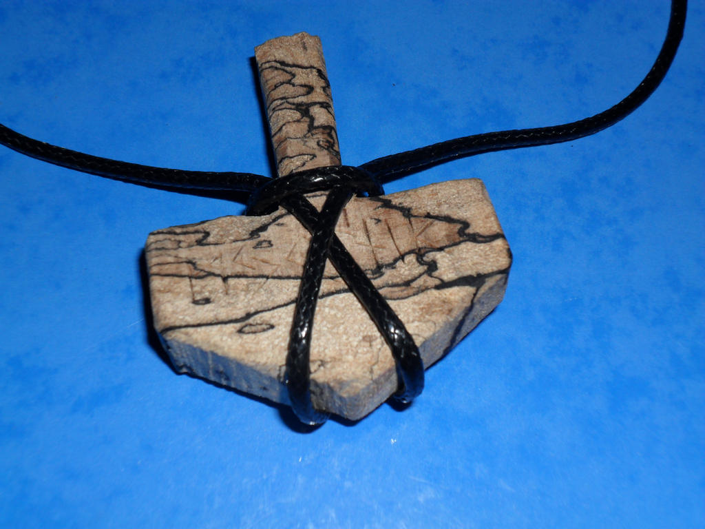 Spalted beech Mjolnir.