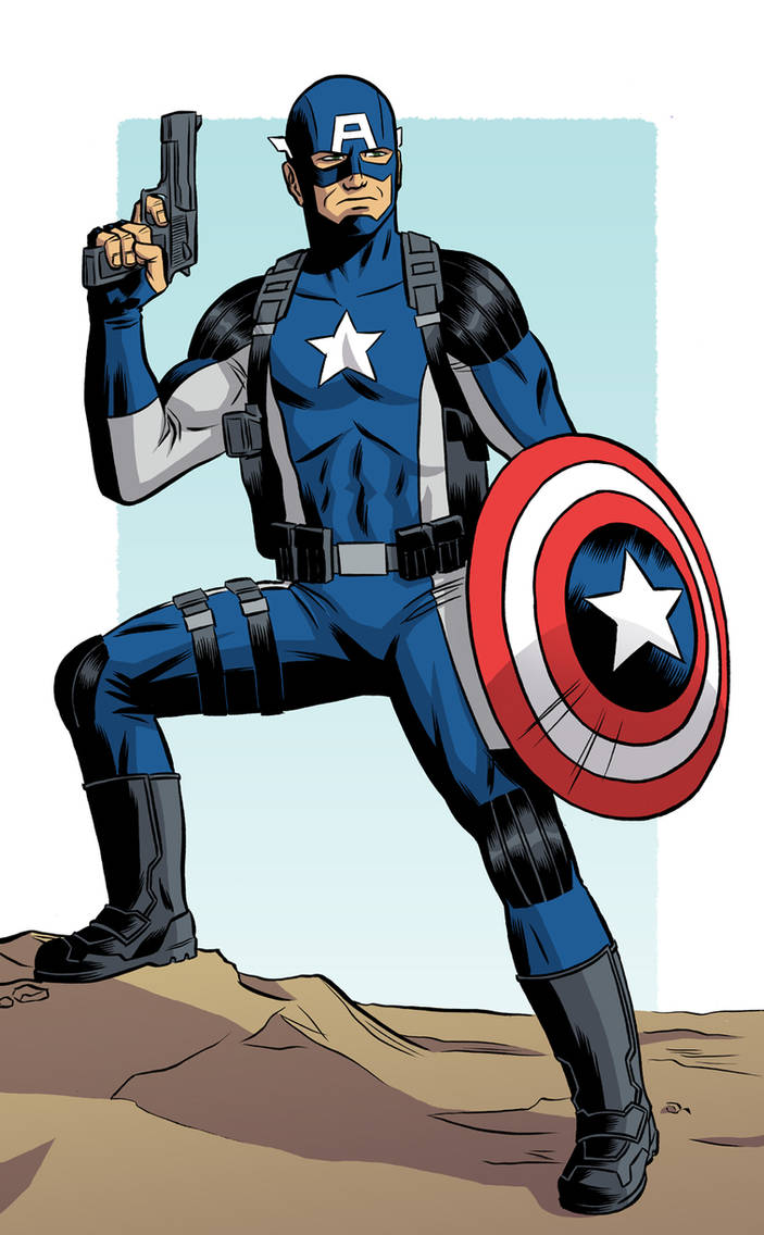 Captain America - PR by robertwilsoniv on DeviantArt