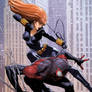 Black Widow and Spiderman
