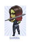 Gamora (2 of 8) by SamDelaTorre