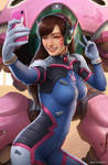 Overwatch - D.Va by SamDelaTorre