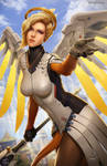 Overwatch- Mercy by SamDelaTorre