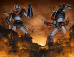 Great Mazinger vs Grendizer