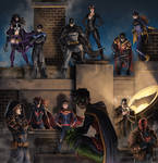 Batman Family by SamDelaTorre