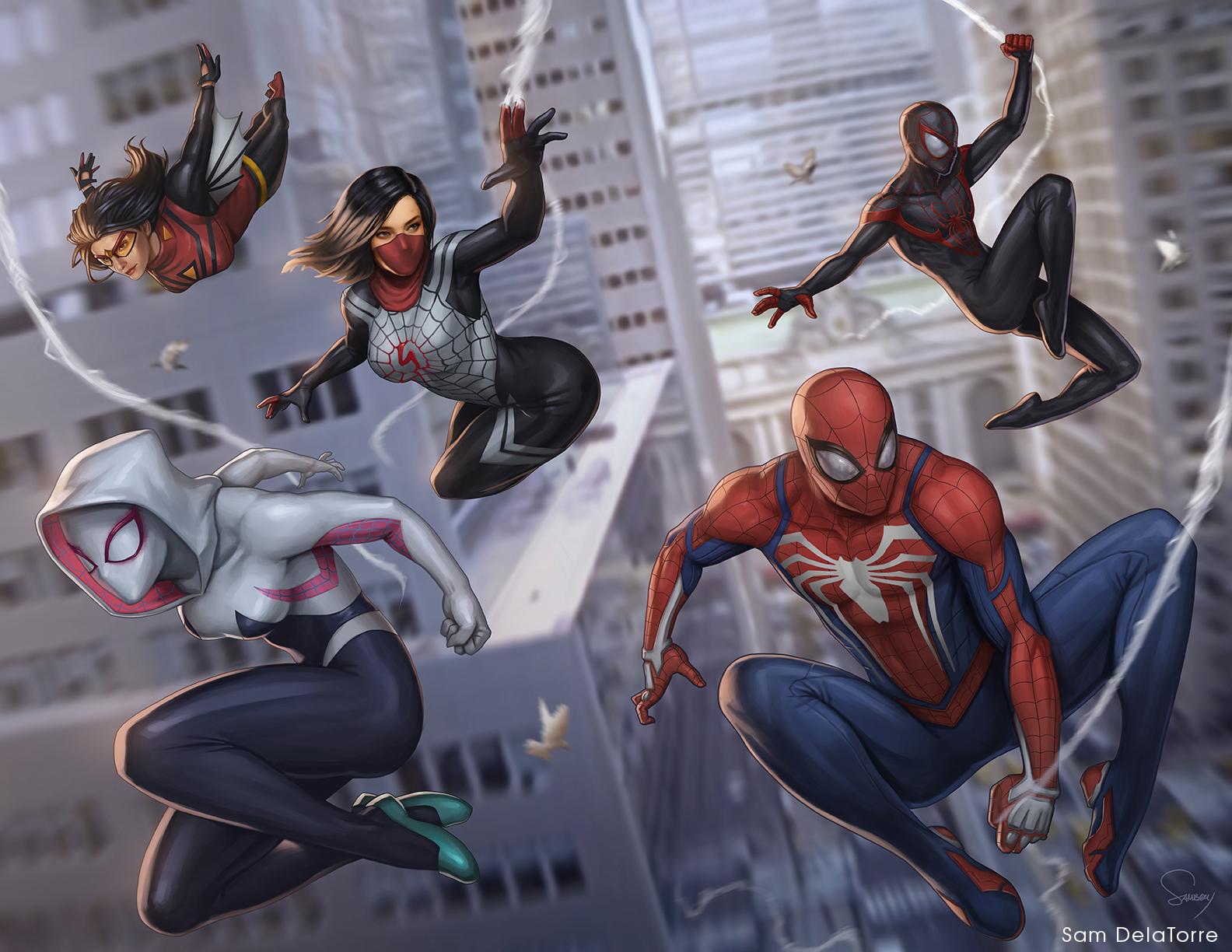 Spiderverse Writing Spiderverse by SamDelaTorre on DeviantArt