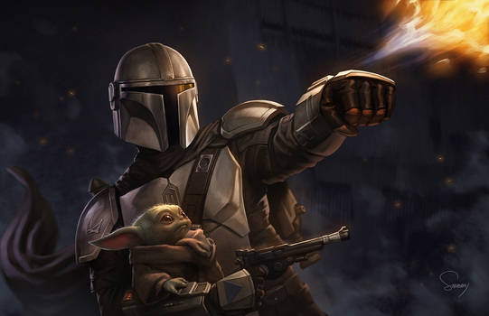 The Mandalorian and the Foundling
