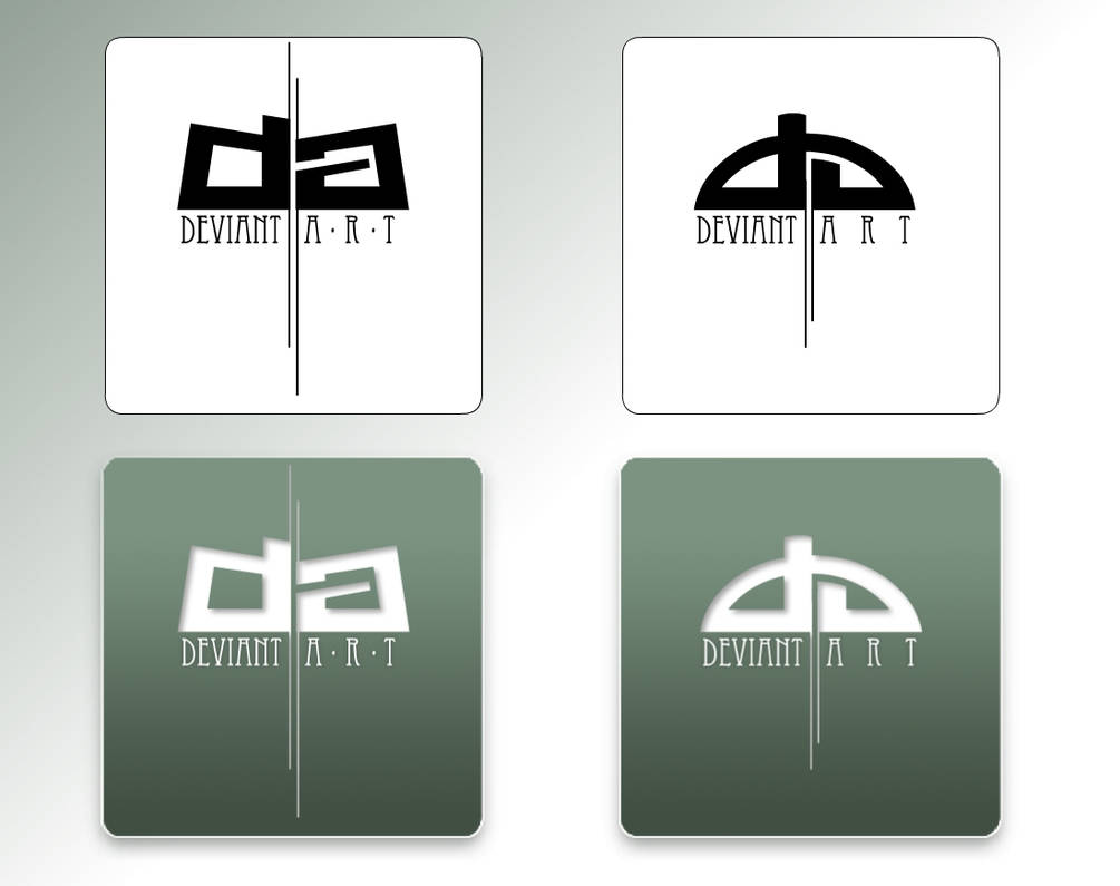 Deviantart Logotypes Deviantart logo by CorpseOfSteel on DeviantArt