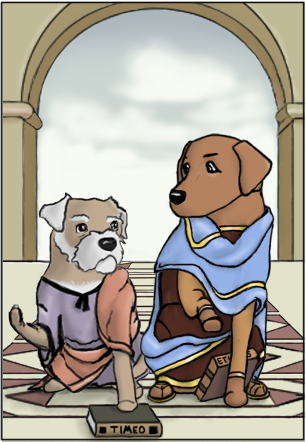 Philosopher Dogs: School of Athens