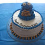 Cookie Monster Stand up cake