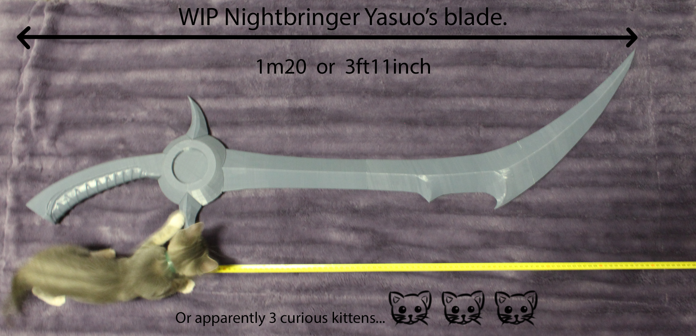 WIP Nighbringer Yasuo's blade 1