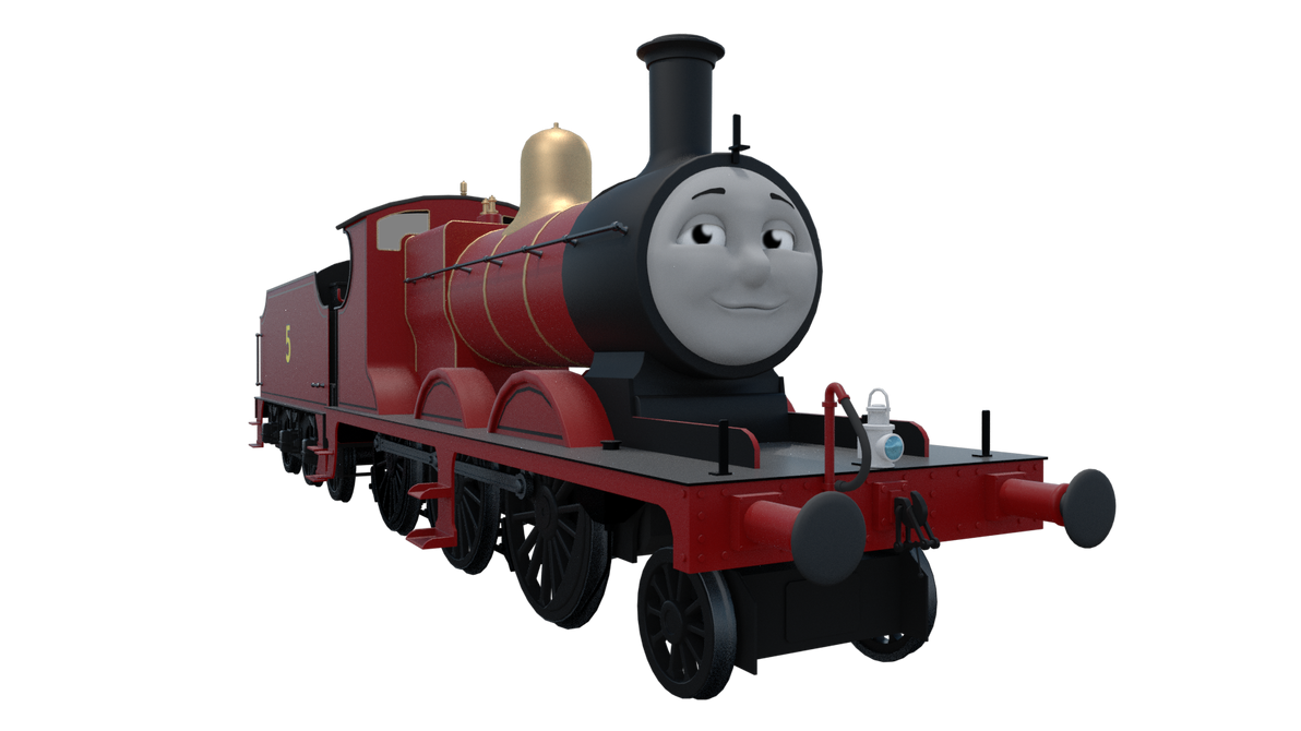 James the Red Engine by TheChairmaster on DeviantArt