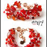 Tangled hearts bracelet