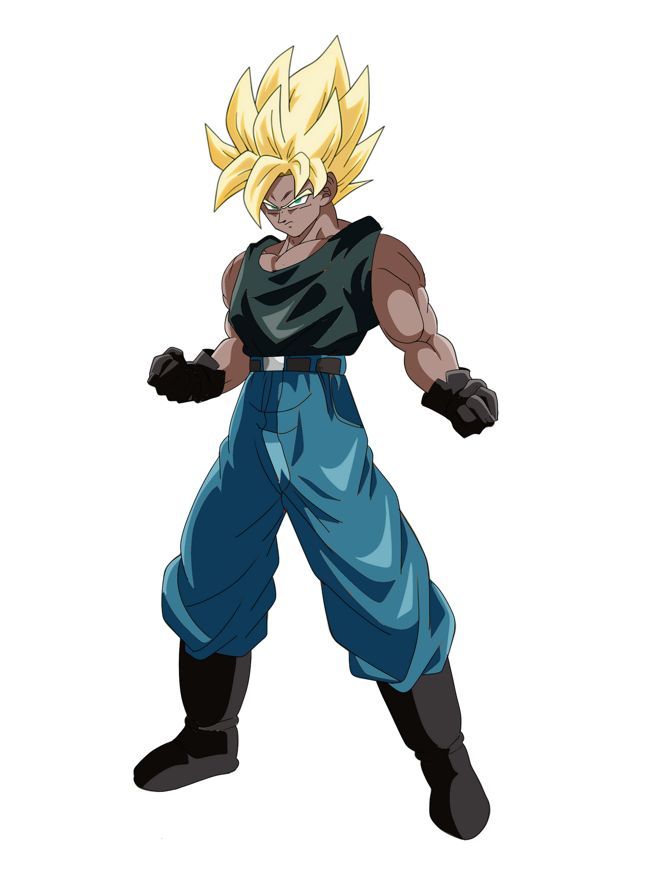 SSJ Good Turles (MasakoX) by MrNegative04 on DeviantArt