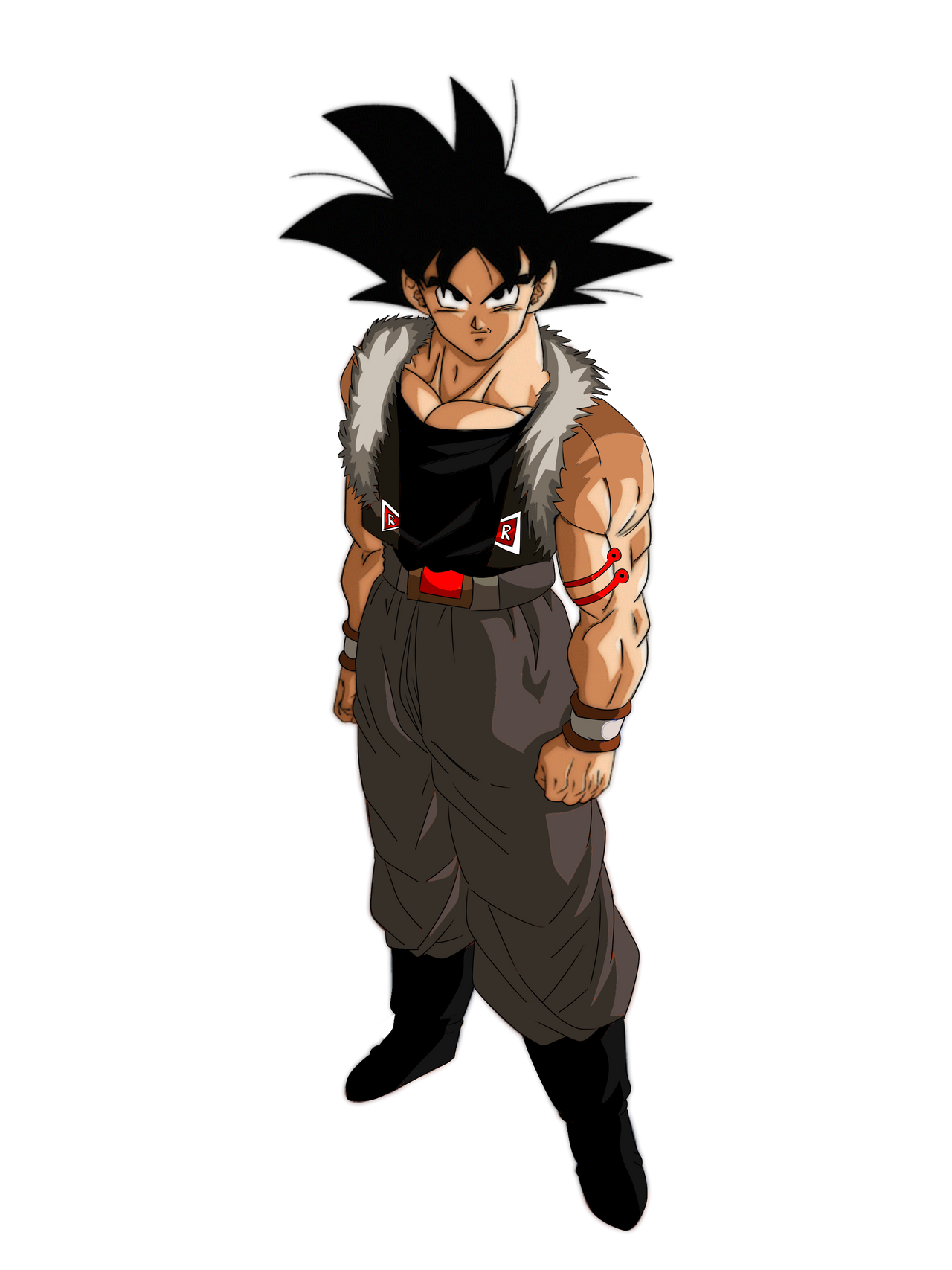 Red Ribbon Goku (Android) (MasakoX) by MrNegative04 on DeviantArt