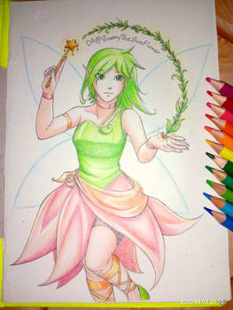 Original art 6 Mika fairy of seed