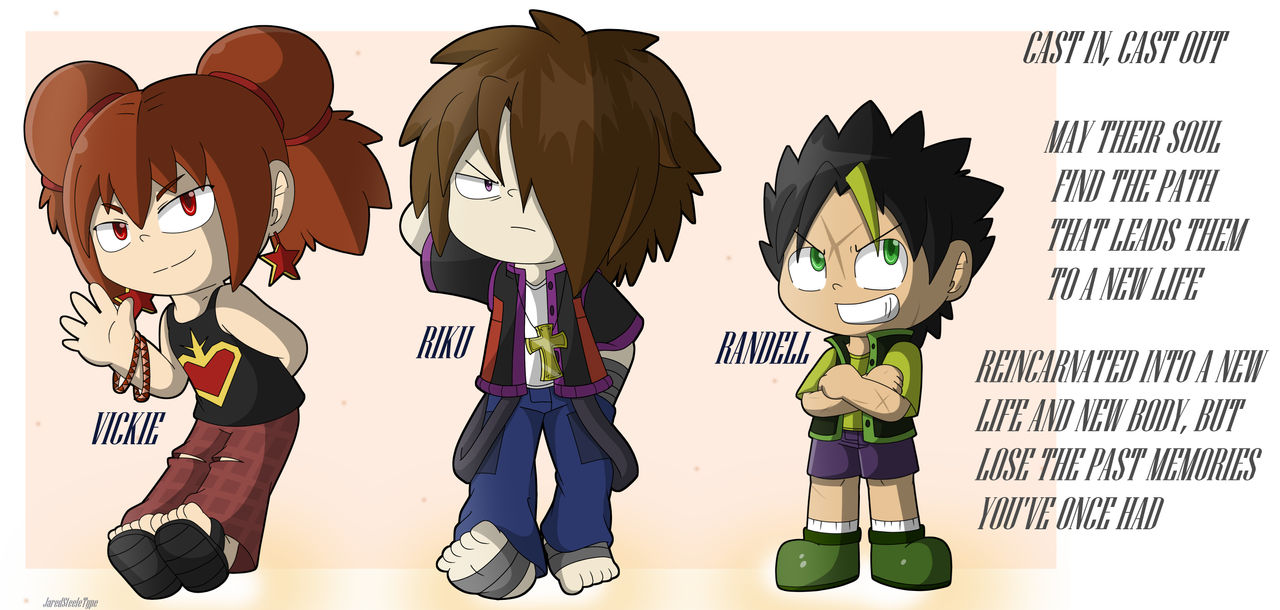 Old concept: The original Riku by JaredSteeleType on DeviantArt