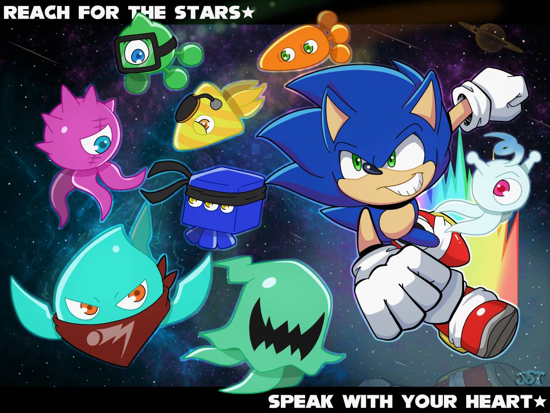 MIGS on X: 💙Sonic Colors Rise of the Wisps fanart