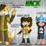 H.A.C.K: Sibling character sheets