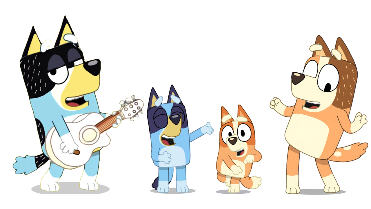 Bluey Fan Art - All Singing, All Dancing by AidenBuzzwigs on DeviantArt
