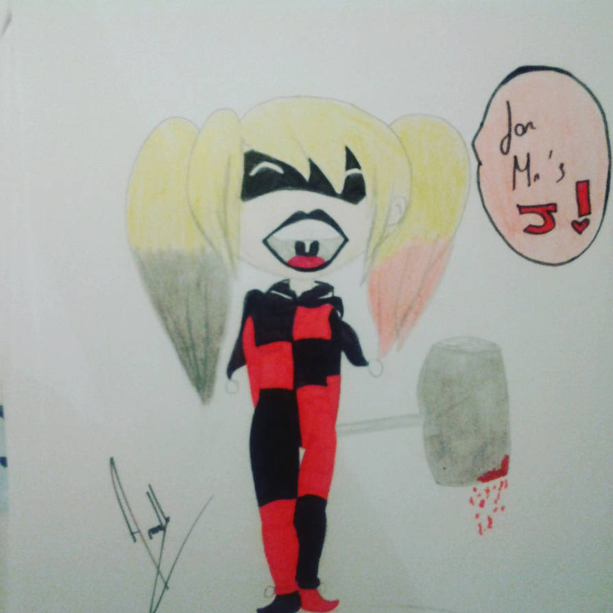 Harley Quinn Draw By Harleyquinn2407 On Deviantart
