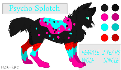 Psycho Splotch Character Ref