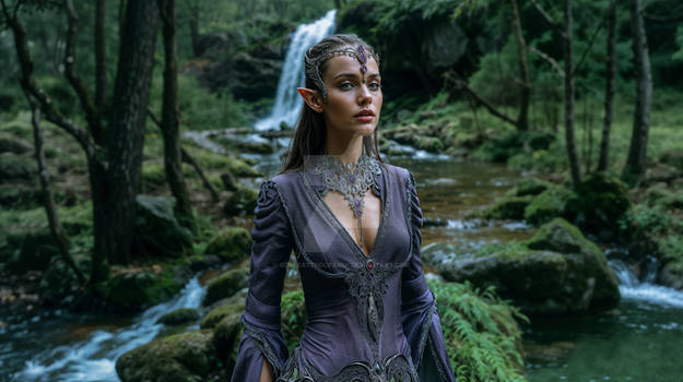 Elf Portrait Generated February 26