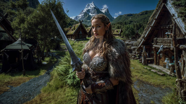 Elf Portrait Generated February 26