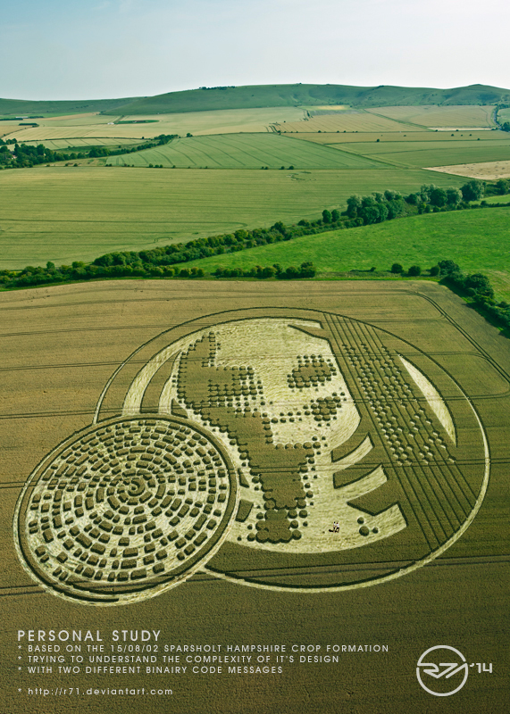 ET Message Crop Circle Personal Study.