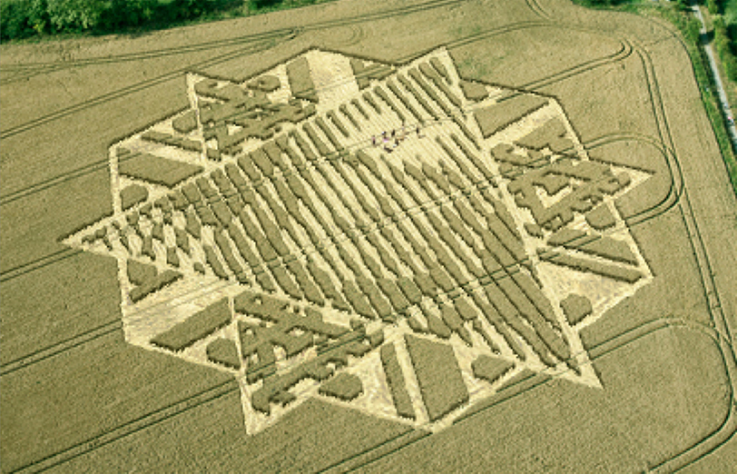 Crop Circle Message From The Stars.