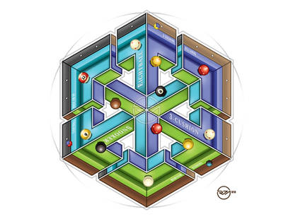 If M.C. Escher liked Billiard Games!