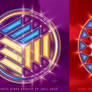 Colourful Crop Circle Art